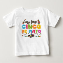 T-Shirt-Mon Premier Cinco de Mayo Bébé 