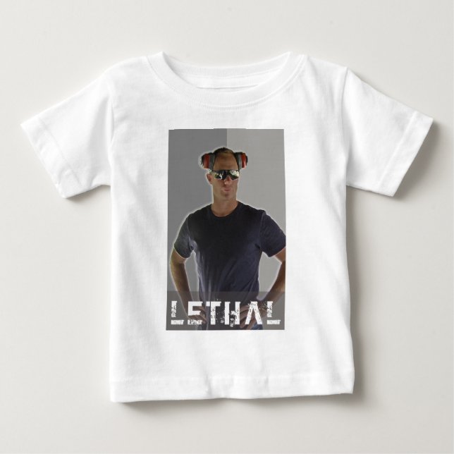 T-shirt Pour Bébé T-shirt mortel de bébé (Devant)