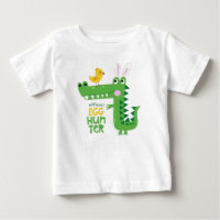 T-Shirt officiel bébé dinosaure mignon chasseur d'