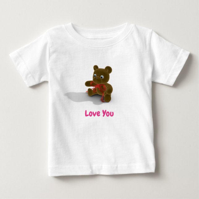 T-shirt Pour Bébé T-shirt ours bébé (Devant)