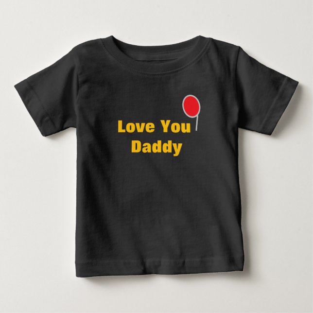 T-shirt Pour Bébé T-Shirt, papa (Devant)