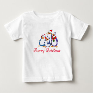T-shirt Pour Bébé T-shirt pingouins bébé