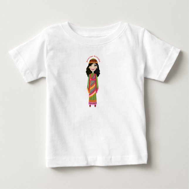 T-shirt Pour Bébé T-Shirt, princesse assyrienne (Devant)