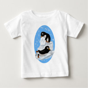T-shirt Pour Bébé T-Shirt, T-Shirt, Pingouins qui font la sieste