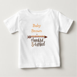 T-shirt Pour Bébé T-shirt Thanksgiving bébé