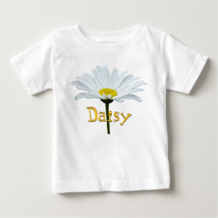T-shirt Pour Bébé T-shirt Toddler Daisy Personnaliser Chemise bébé D