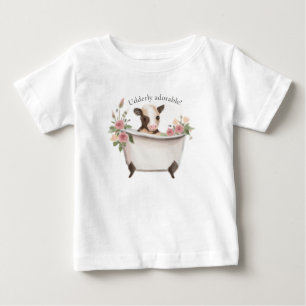 T-shirt Pour Bébé T-shirt Top Bébé de vache drôle