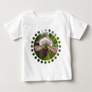 T-shirt Pour Bébé T-shirt unique de bébé d'orchidée