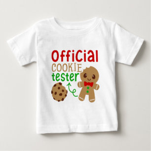 T-shirt Pour Bébé T-shirt unisexe de biscuit de bébé officiel
