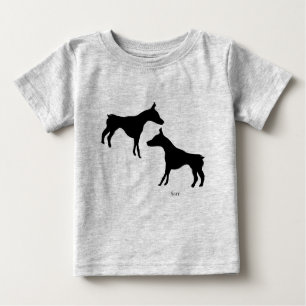 T-shirt Pour Bébé T-Shirt's Doberman