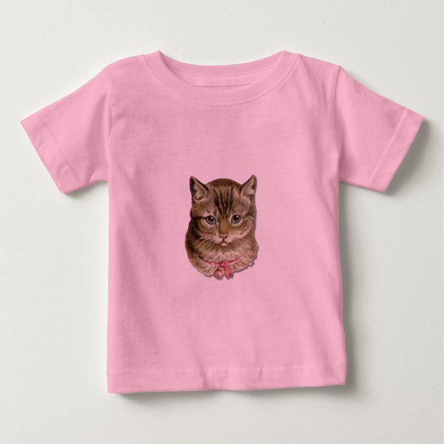 T-shirt Pour Bébé Tabby (Devant)