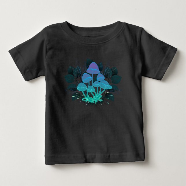 T-shirt Pour Bébé Tabourets dans Bushes (Devant)