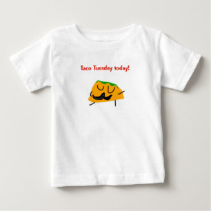 T-shirt Pour Bébé Taco Mardi aujourd'hui!