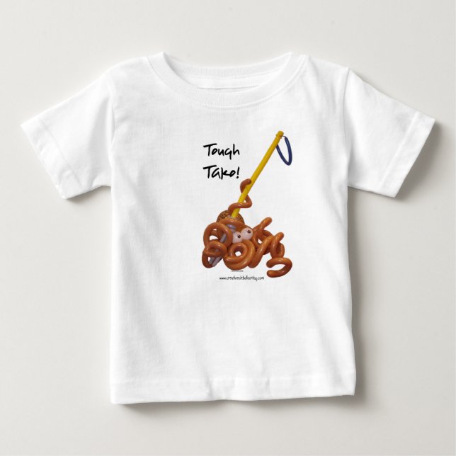 T-shirt Pour Bébé Tako dur ! (Devant)