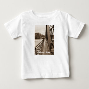 T-shirt Pour Bébé Talkeetna Railroad Bridge