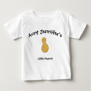 T-shirt Pour Bébé Tante Bébé Vêtements Peanut Niece Nephew
