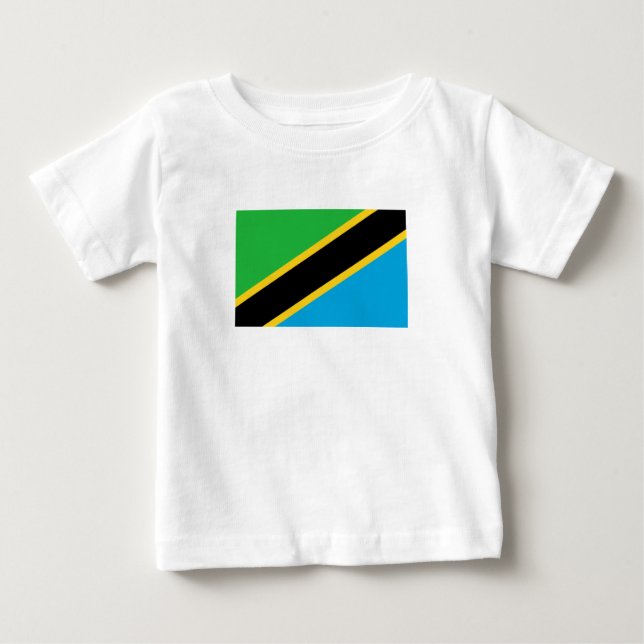 T-shirt Pour Bébé Tanzanie (Devant)