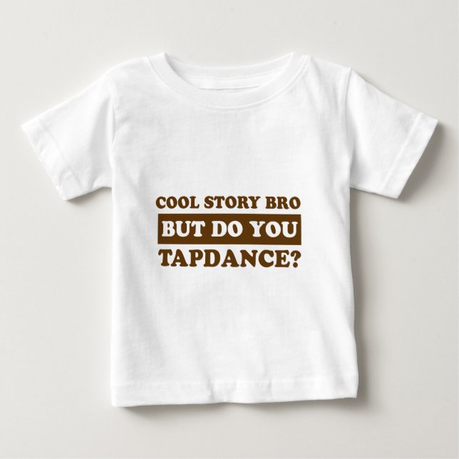 T-shirt Pour Bébé tapdance la danse (Devant)