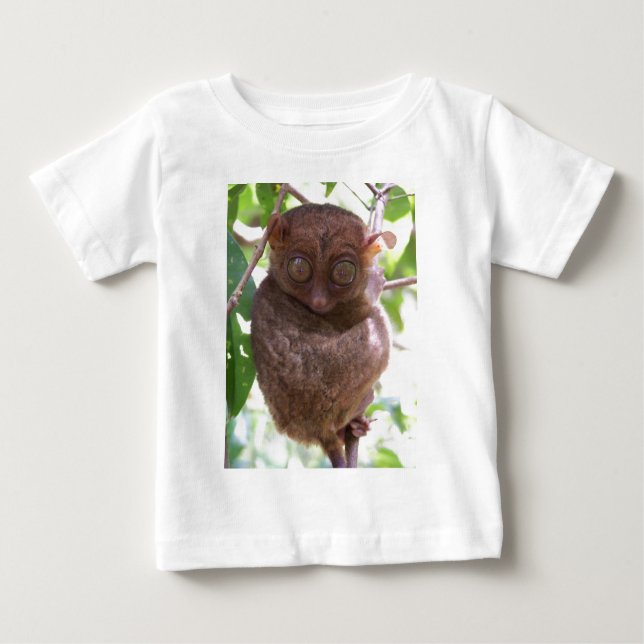 T-shirt Pour Bébé Tarsier philippin (Devant)