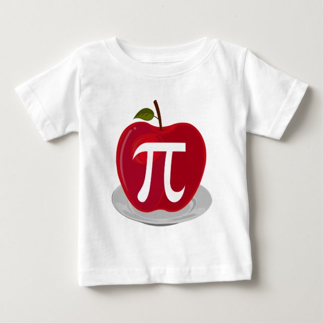 T-shirt Pour Bébé Tarte à la pomme (Devant)