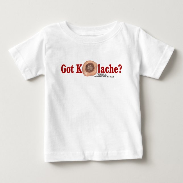 T-shirt Pour Bébé T'as Kolache ? (Devant)
