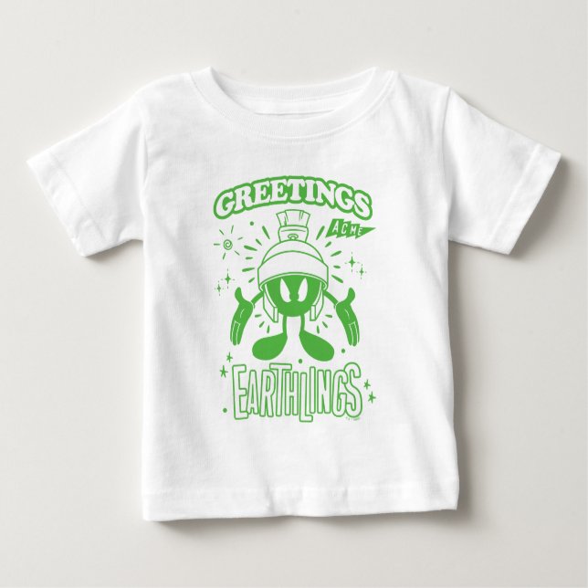 T-shirt Pour Bébé Tasty Retro MARVIN LE MARTIAN™ (Devant)