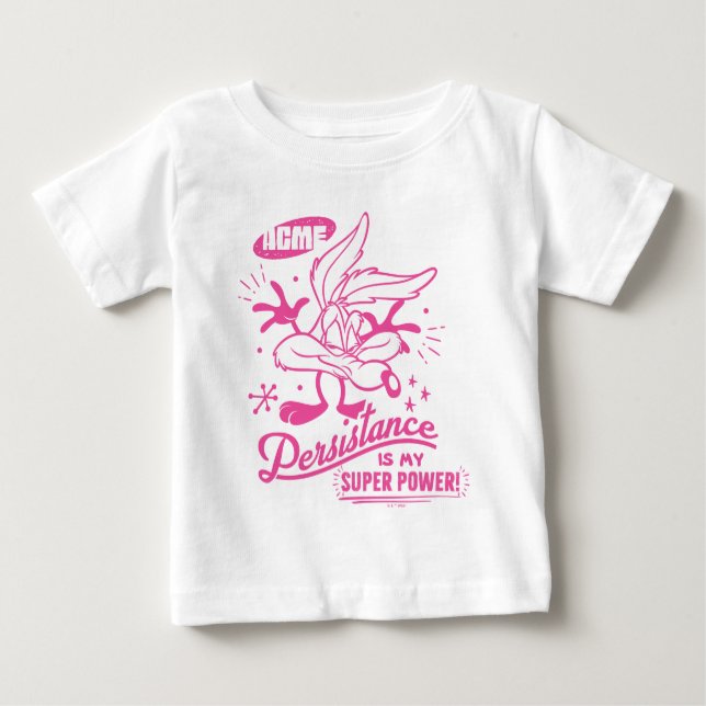 T-shirt Pour Bébé Tasty Retro WILE E. COYOTE™ (Devant)