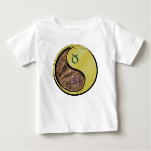 T-shirt Pour Bébé Taureau & Métal Sanglier