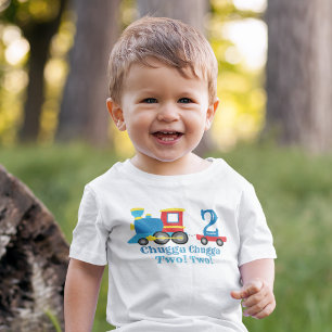 T-shirt Pour Bébé Tchou Tchou Train Deux Deux