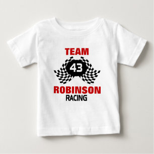 T-shirt Pour Bébé Team Racing Family Kids