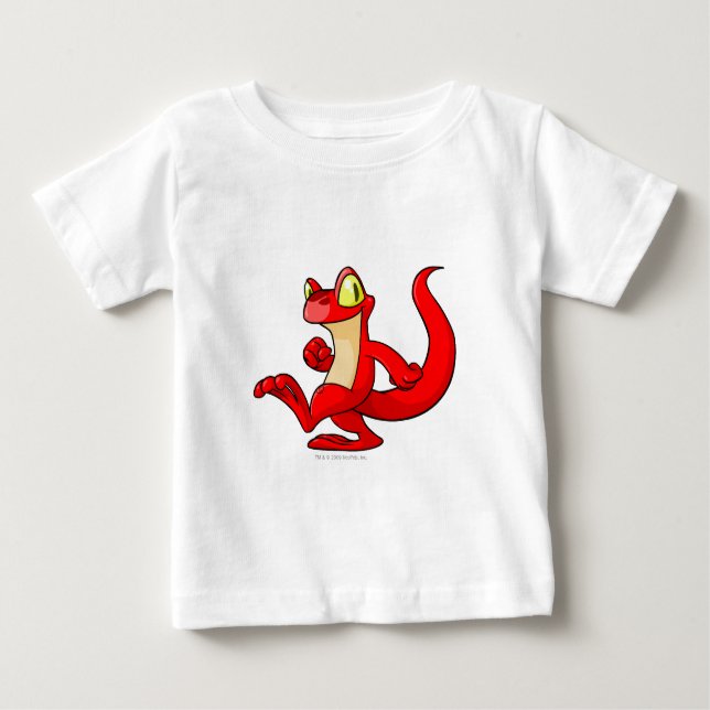 T-shirt Pour Bébé Techo rouge (Devant)