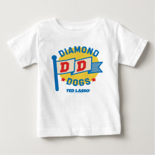 T-shirt Pour Bébé Ted Lasso   Diamond Chiens Pennant Graphisme
