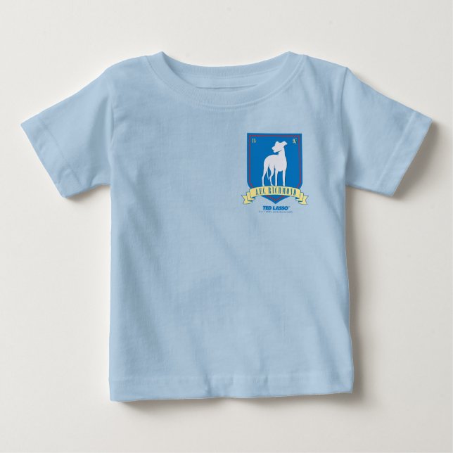 T-shirt Pour Bébé Ted Lasso | Logo de l'équipe AFC Richmond (Devant)