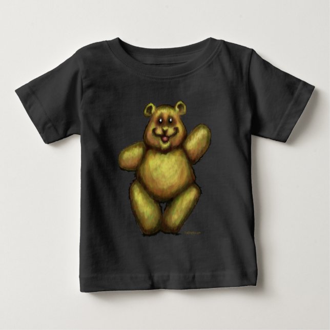 T-shirt Pour Bébé Teddy Bear (Devant)