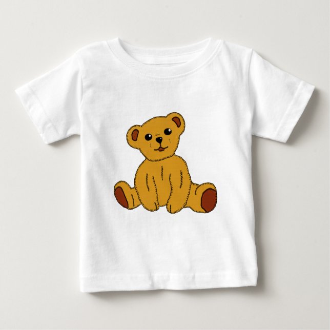 T-shirt Pour Bébé Teddybär (Devant)