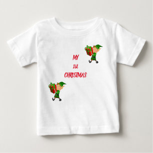 T-shirt Pour Bébé TEE FOR ***BABY'S 1st CHRISTMAS***