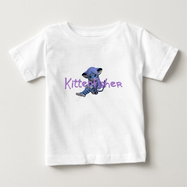 T-shirt Pour Bébé TEE Kittenfisher (Devant)