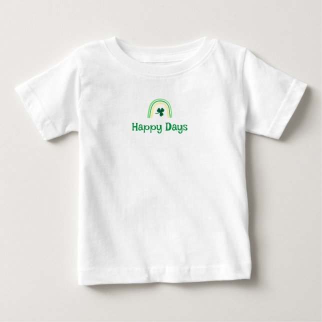 T-shirt Pour Bébé tee - shirt bébé "Joyeux Jours" (Devant)