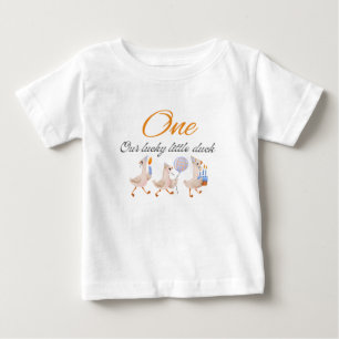 T-shirt Pour Bébé Tee-shirt de naissance Canard Mignon pour bébé gar
