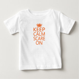 T-shirt Pour Bébé Tee-shirt Keep Calm Scare On Crown