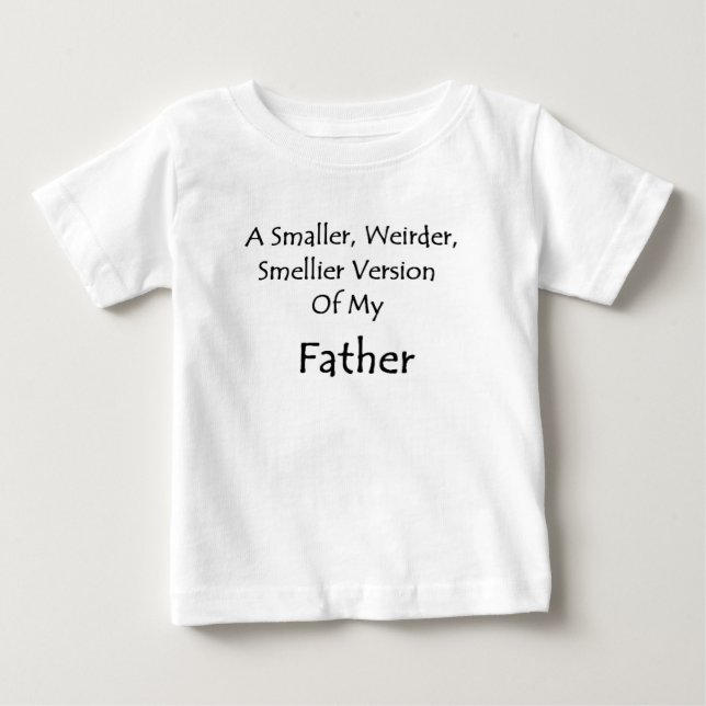 T-shirt Pour Bébé Tee - shirt, mon père (Devant)