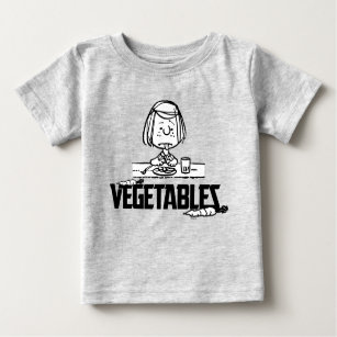 T-shirt Pour Bébé Tee - shirt   Peppermenthe Patty Hates Légumes