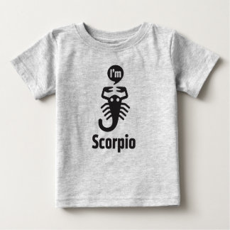 T-shirt Pour Bébé Tee - shirt-Scorpion de bébé de zodiaque