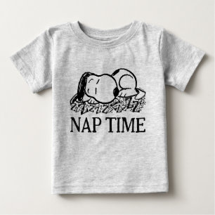 T-shirt Pour Bébé Tee - shirt   Snoopy Nap Time