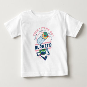 T-shirt Pour Bébé Teen Titans Go ! Beast Boy "Truth Justice Burrito"