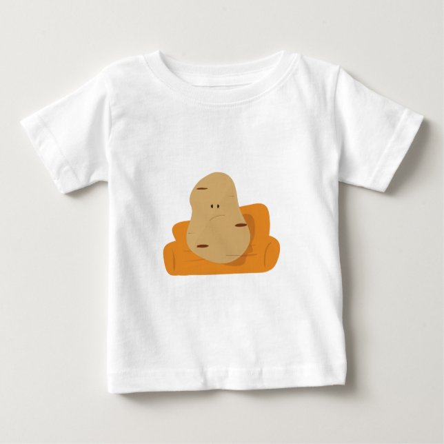 T-shirt Pour Bébé Téléphage (Devant)
