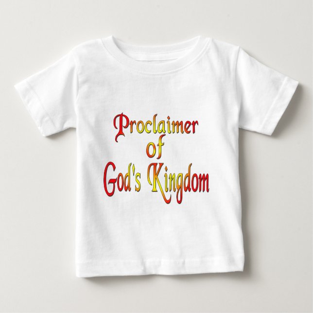 T-shirt Pour Bébé Témoin de Jéhovah (Devant)