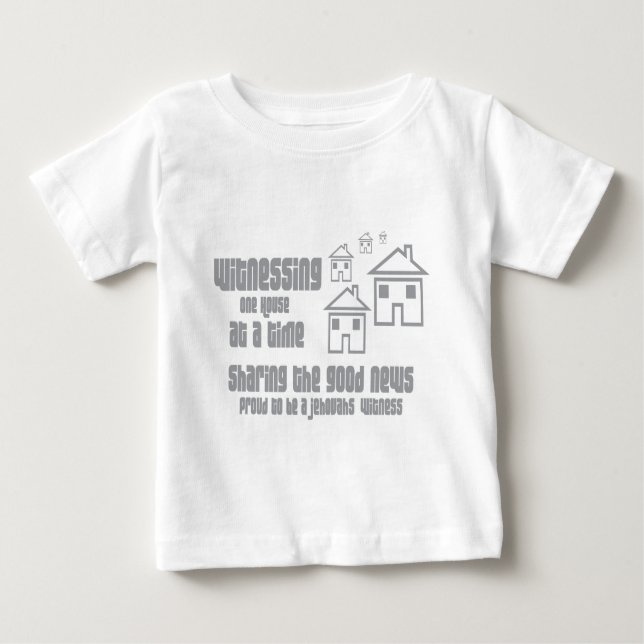 T-shirt Pour Bébé Témoin de Jéhovah (Devant)