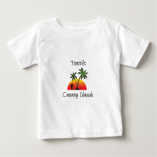 T-shirt Pour Bébé Tenerife - Îles Canaries