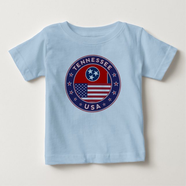T-shirt Pour Bébé Tennessee (Devant)